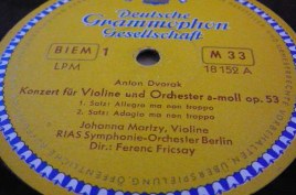 Decca label from 1962
