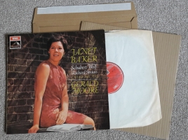 Vinyl LP with cardboard mailer & stiffener